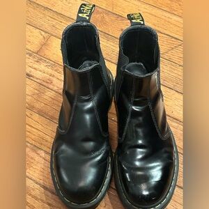 Dr. Martens Black Platform Shoes